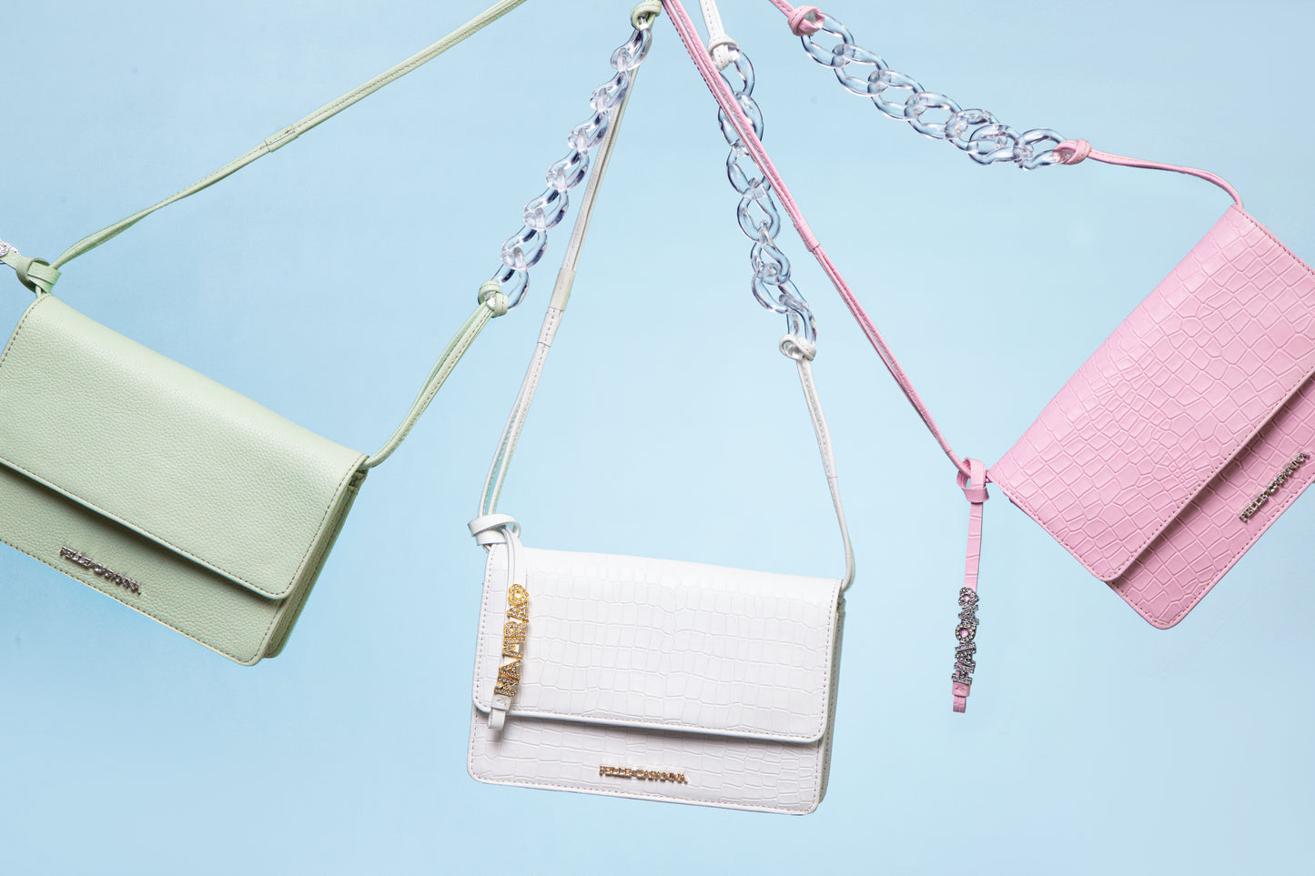PELLE CAPANNA - Slim Leather hand-Bag