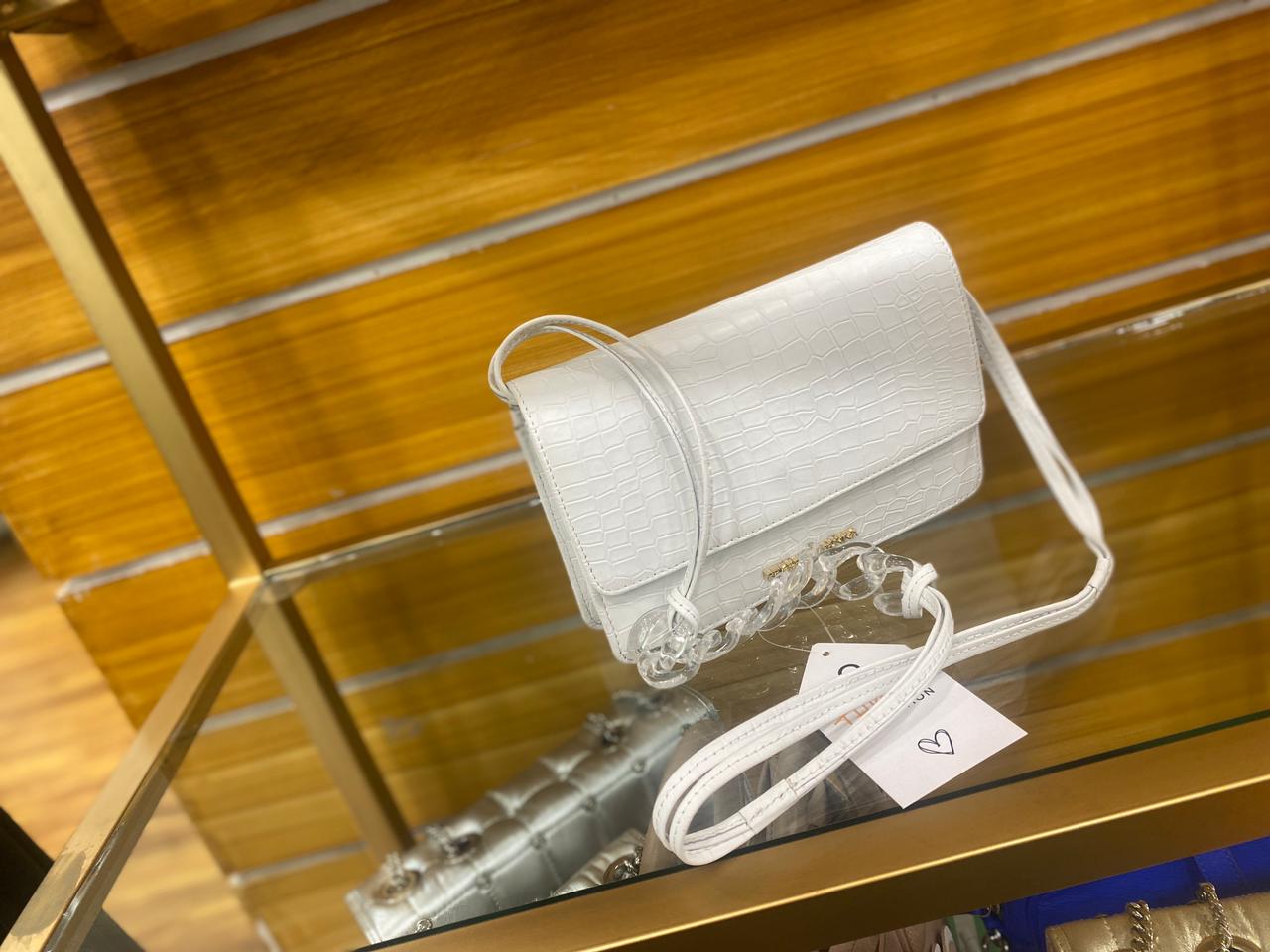 PELLE CAPANNA - Slim Leather hand-Bag