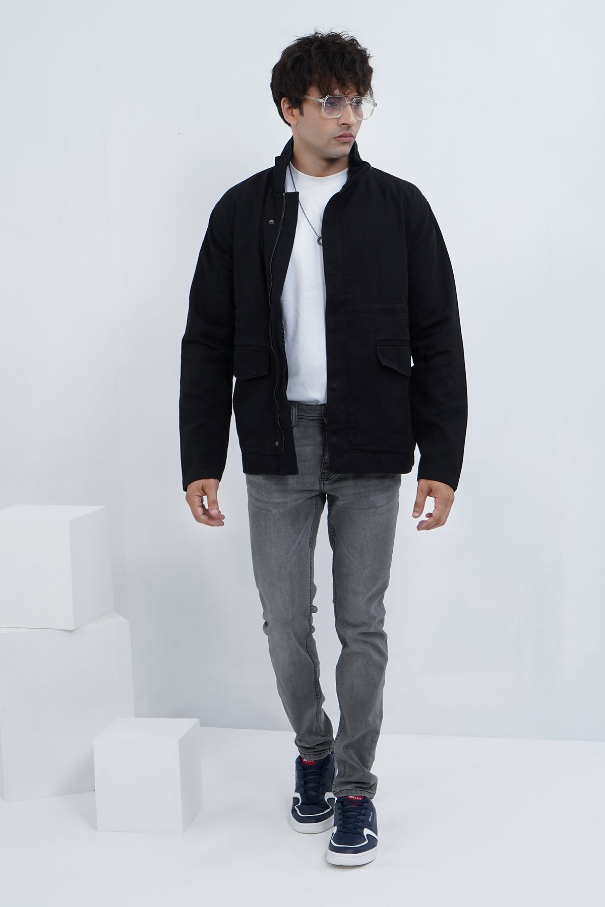 BOOHOO Turtle Neck Jacket