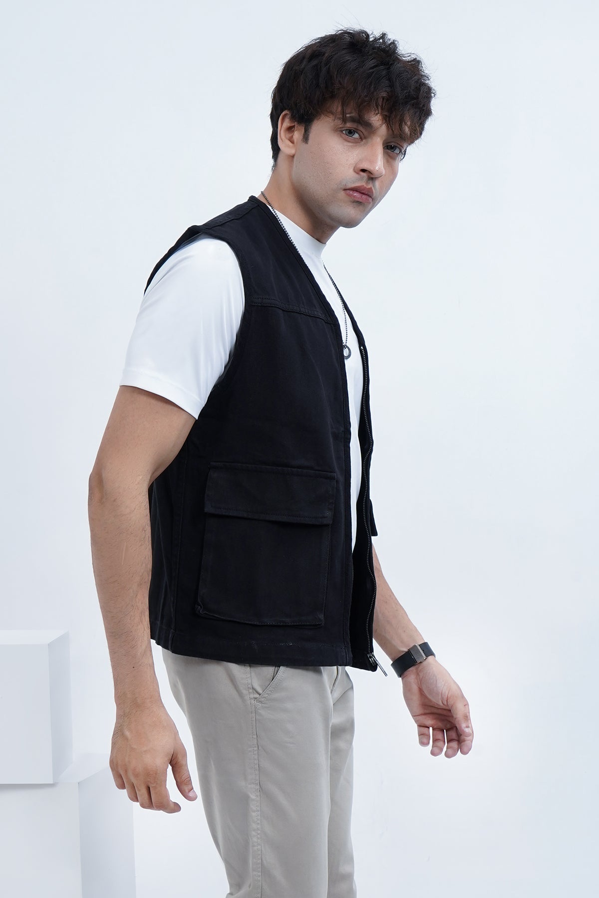 BOOHOO Utility Vest
