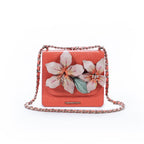 PELLE CAPANNA Tangerine Tango Leather Handbag