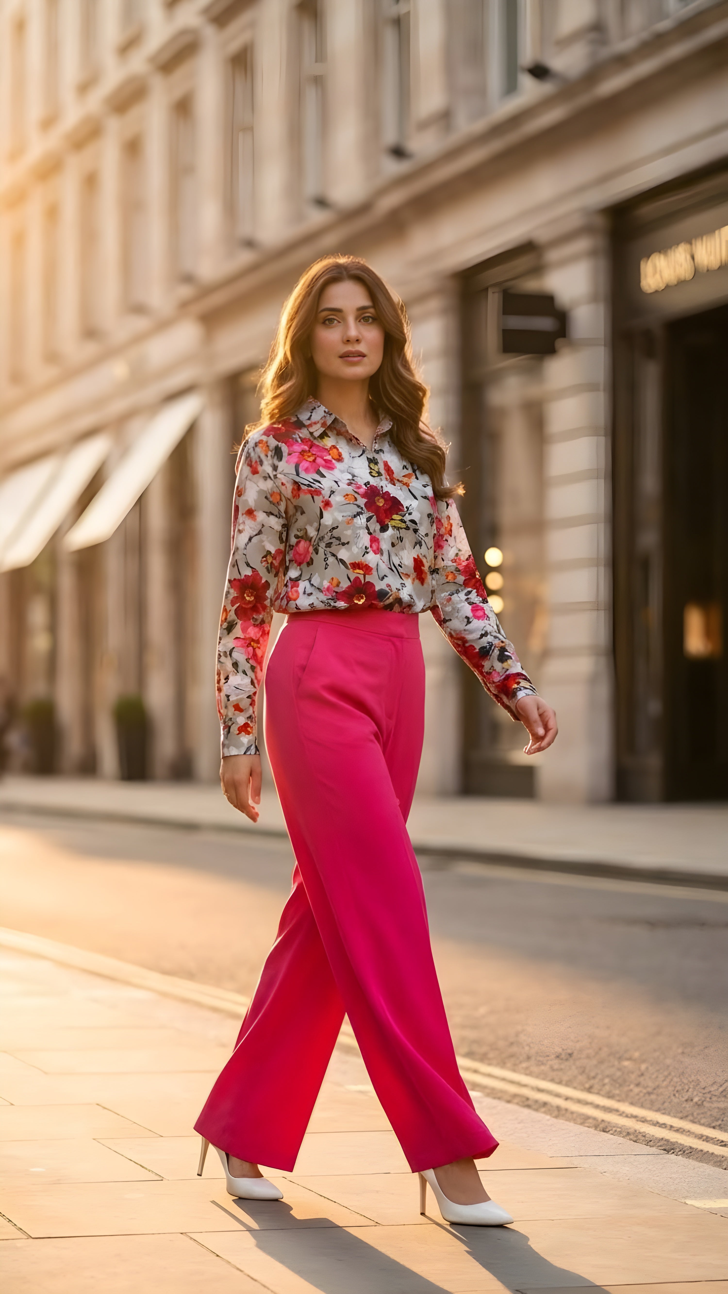 Floral Bloom - Casual Shirt