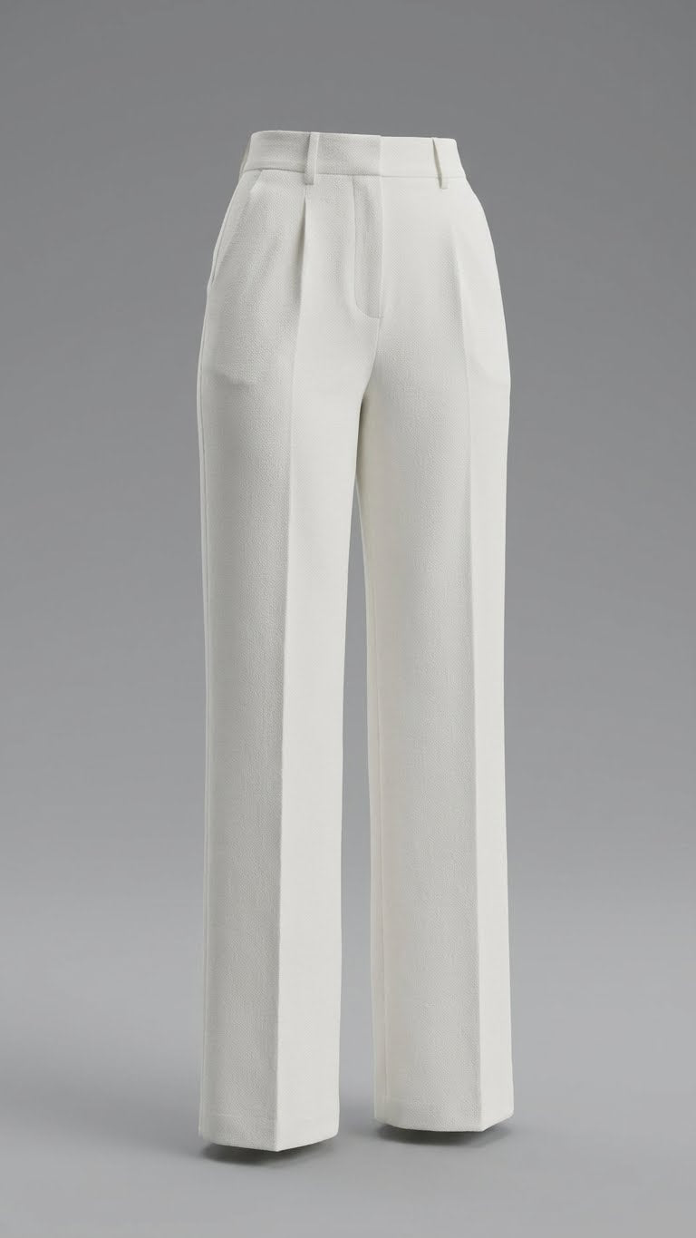 High-Waist Straight Leg