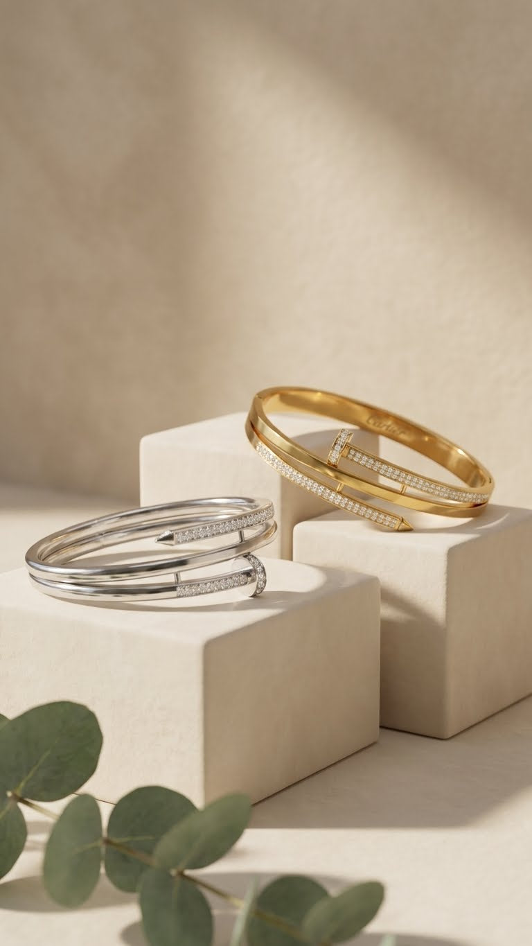 Arrow Pavé Handcuff