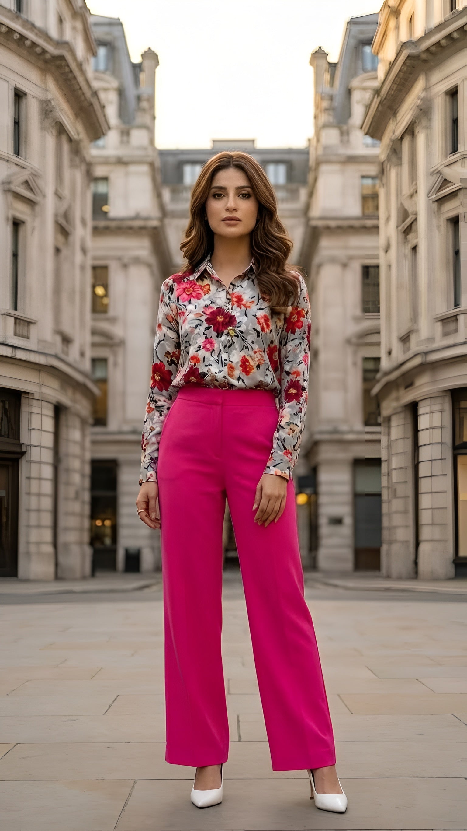 Floral Bloom - Casual Shirt