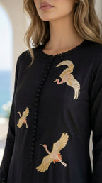 DARK SEAGLE Embroided Silk 2pcs