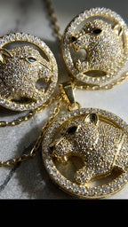 gold panther pendant

panther necklace

iced out panther

crystal panther medallion

men’s tiger necklace

luxury animal pendant

gold animal charm

hip hop panther necklace

streetwear jewelry

unisex pendant necklace

bling panther chain

jaguar pendant gold

statement necklace men

statement necklace women

pavé animal jewelry