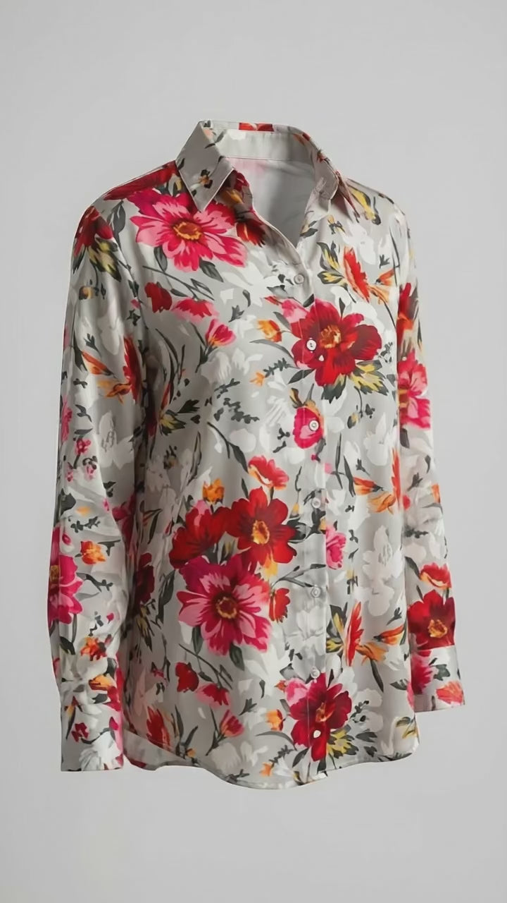 Floral Bloom - Casual Shirt