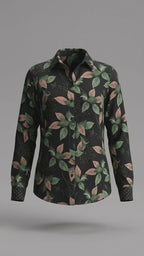 Floral Noir - Casual Shirt